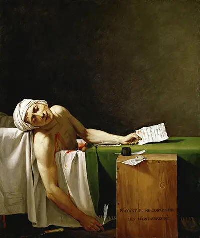 The Death of Marat Jacques Louis David